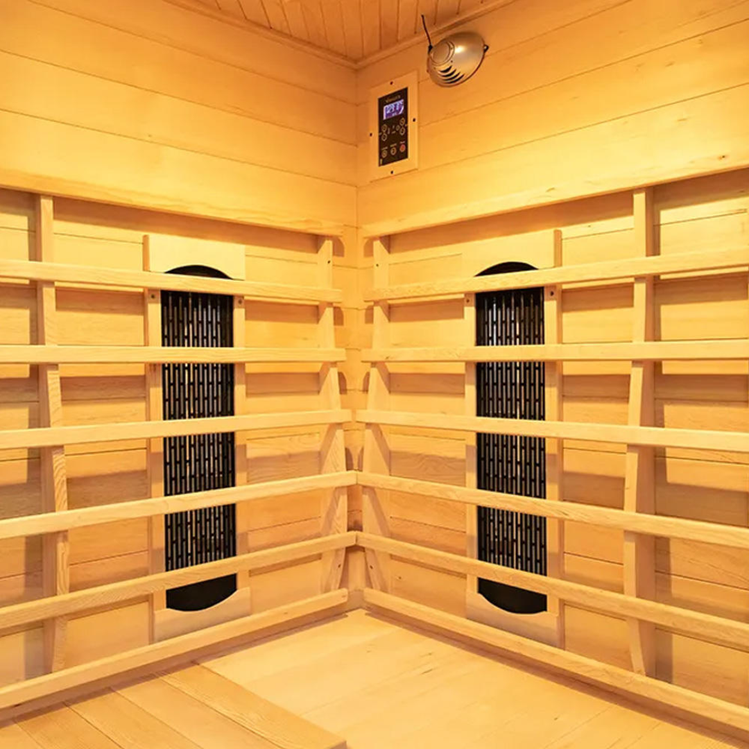 AuroraHeat 3-Person Corner Infrared Sauna